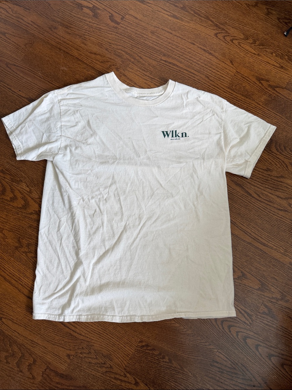 Crewneck Short Sleeve T-Shirt in White
